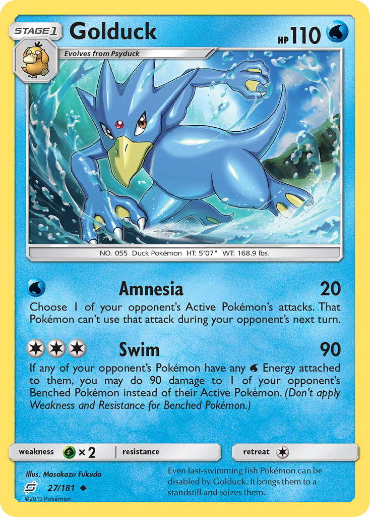 Golduck (27/181) [Sun & Moon: Team Up] | Good Games North
