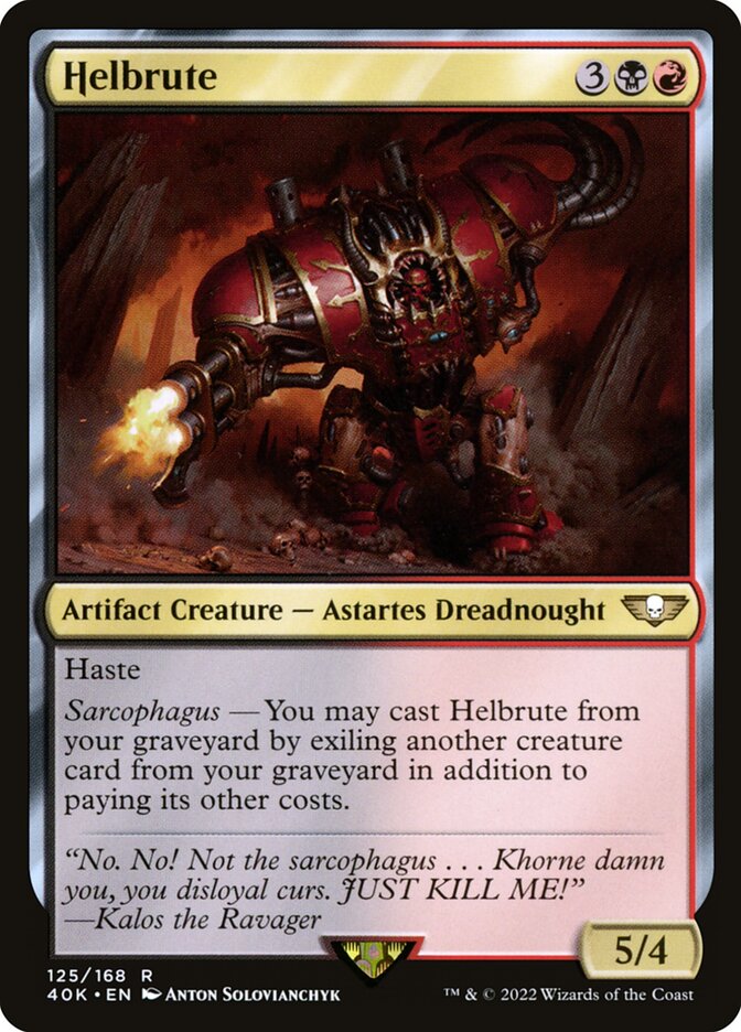 Helbrute (Universes Beyond: Warhammer 40,000)  | Good Games North