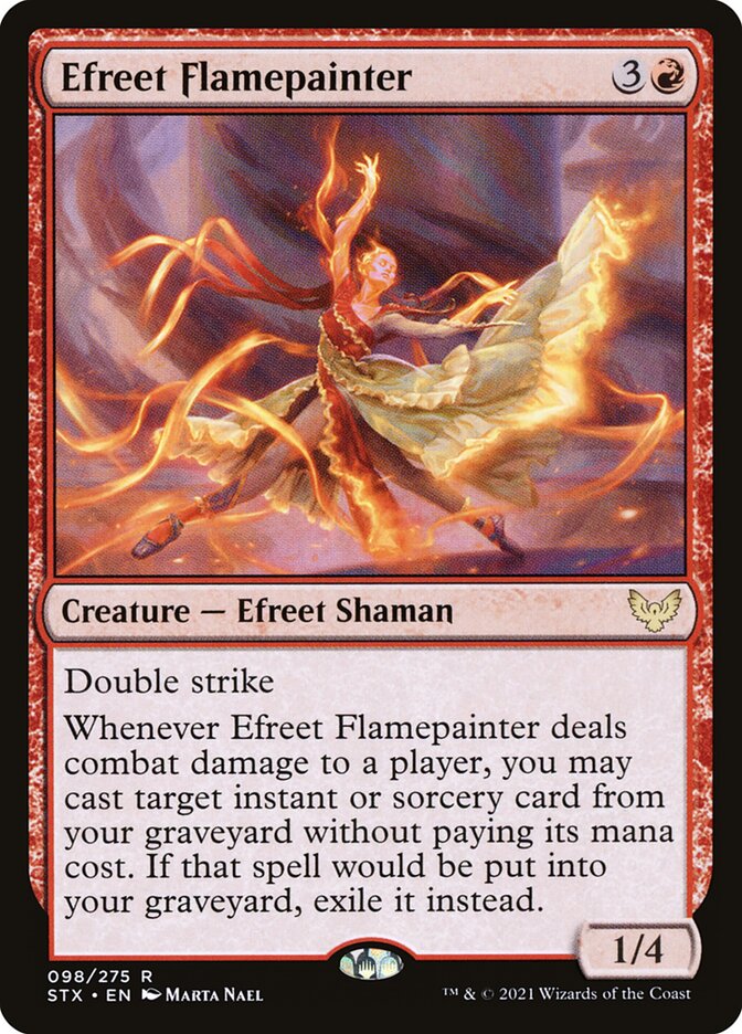 Efreet Flamepainter 98 (Strixhaven: School of Mages)  | Good Games North