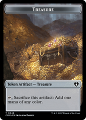 Treasure // Dragon (0020) Double-Sided Token [Commander Masters Tokens] | Good Games North