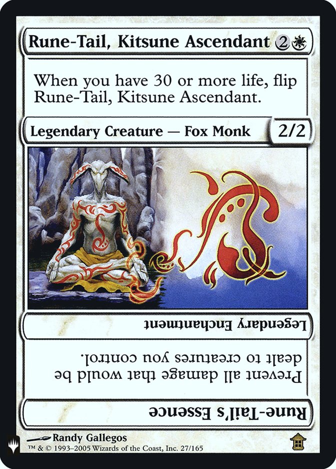 Rune-Tail, Kitsune Ascendant // Rune-Tail's Essence [Mystery Booster] | Good Games North