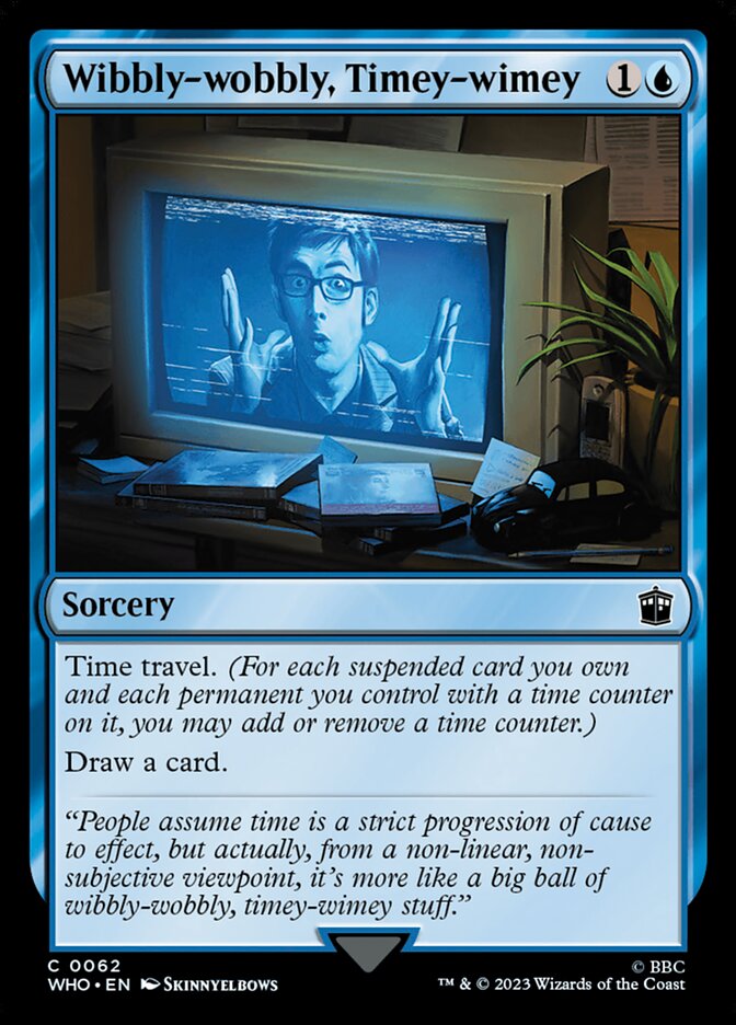 Wibbly-wobbly, Timey-wimey (Universes Beyond: Doctor Who)  - Foil | Good Games North