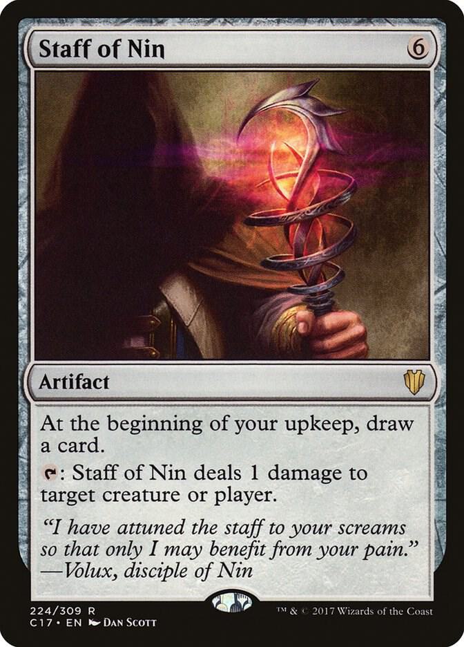 Staff of Nin 224/309 (Commander 2017)  | Good Games North