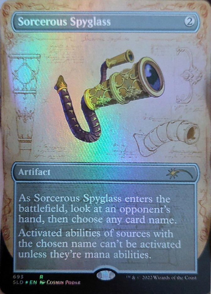 Sorcerous Spyglass (Blueprint) [Secret Lair Drop Promos] | Good Games North