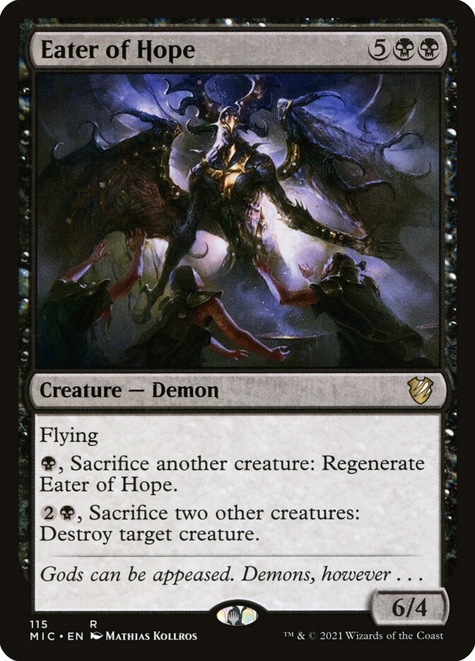 Eater of Hope 115/38 (Commander: Innistrad: Midnight Hunt)  | Good Games North