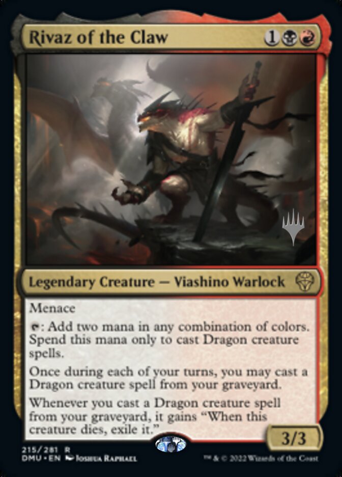 Rivaz of the Claw (Promo Pack) [Dominaria United Promos] | Good Games North
