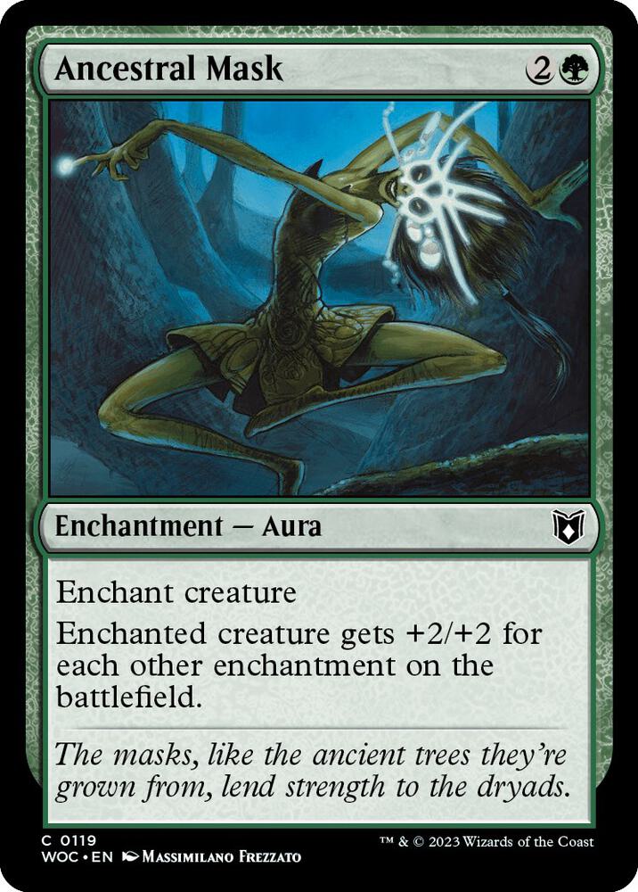 Ancestral Mask (Commander: Wilds of Eldraine)  | Good Games North