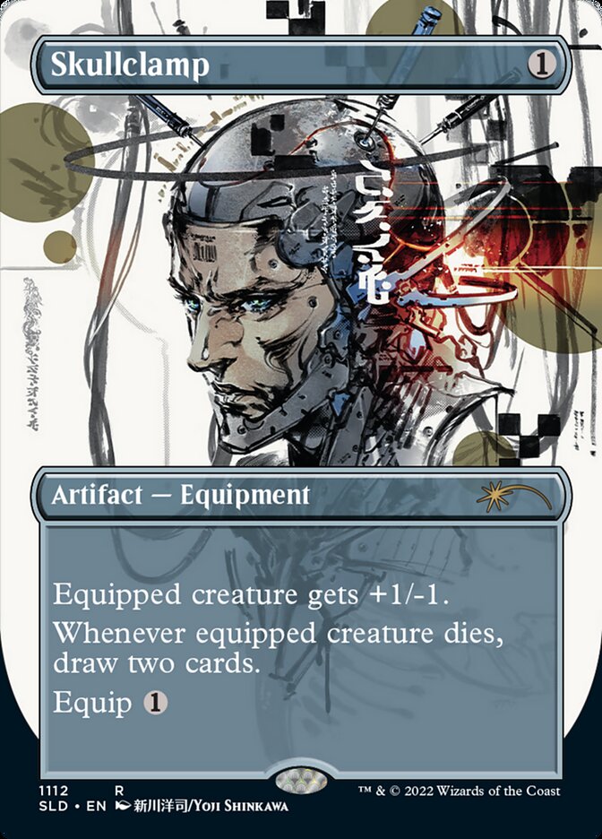Skullclamp (Borderless) [Secret Lair Drop Series] | Good Games North