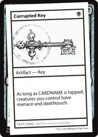 Corrupted Key (2021 Edition) [Mystery Booster Playtest Cards] | Good Games North