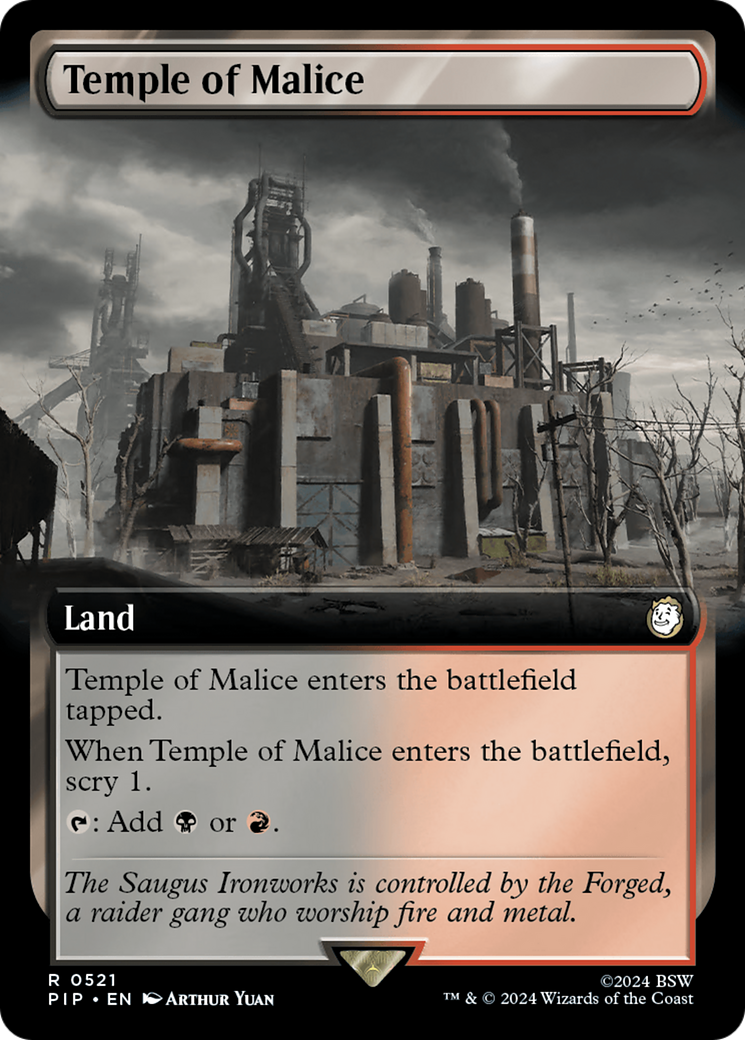 Temple of Malice (Extended Art) [Fallout] | Good Games North