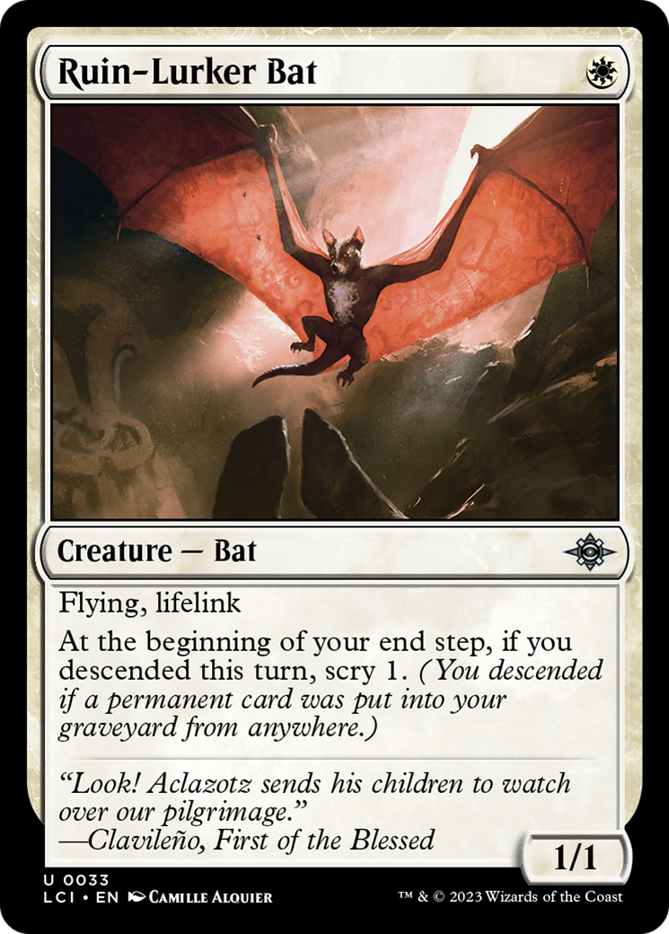 Ruin-Lurker Bat [The Lost Caverns of Ixalan] | Good Games North