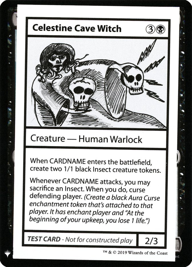 Celestine Cave Witch [Mystery Booster Playtest Cards] | Good Games North