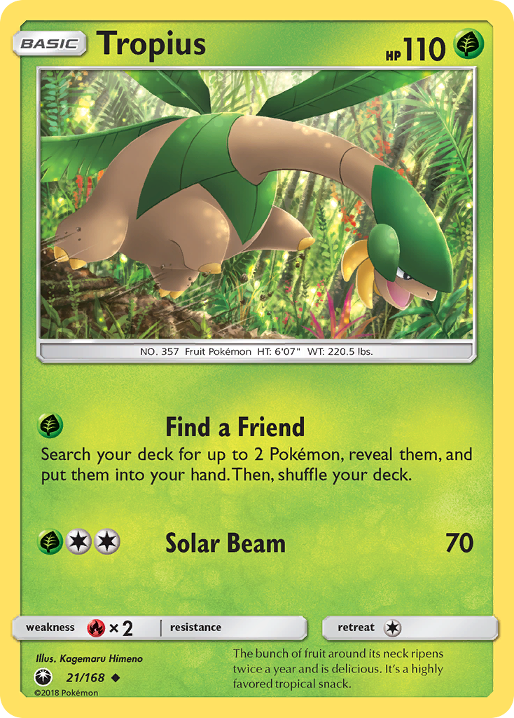 Tropius (21/168) [Sun & Moon: Celestial Storm] | Good Games North