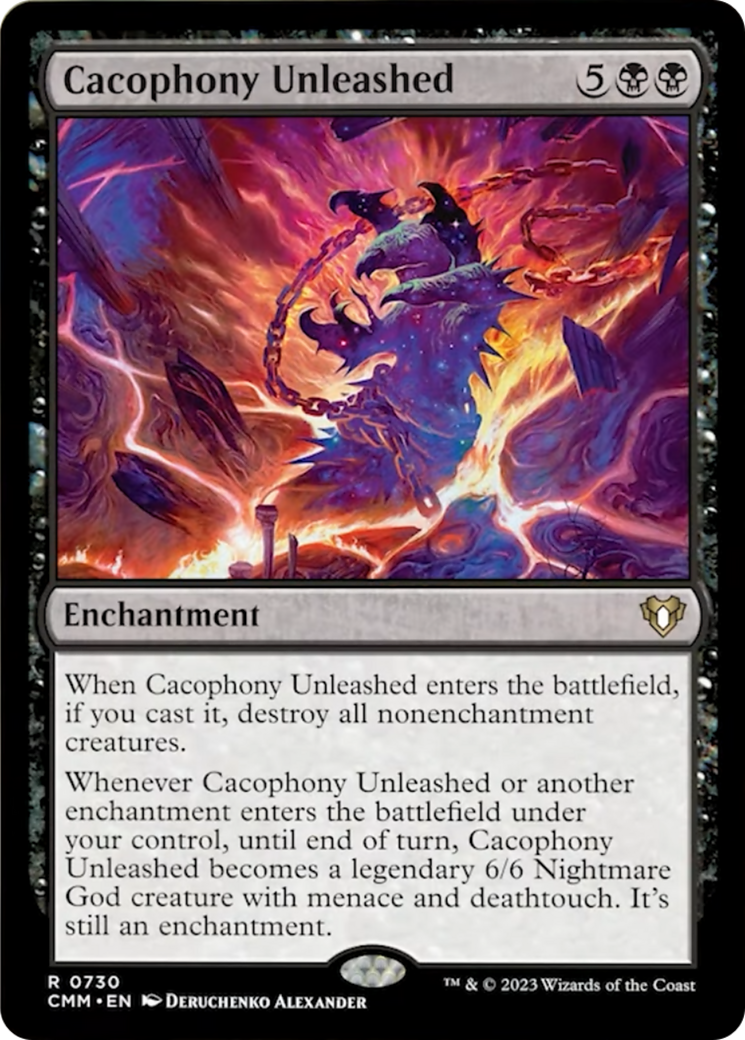 Cacophony Unleashed [Commander Masters] | Good Games North