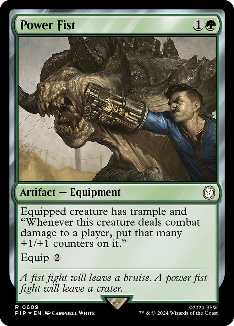 Power Fist (Surge Foil) [Fallout] | Good Games North