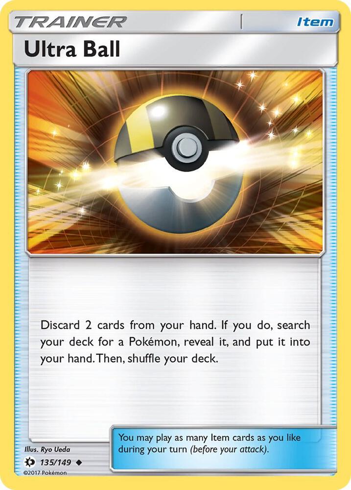 Ultra Ball 135/149 (SM Base Set)  | Good Games North