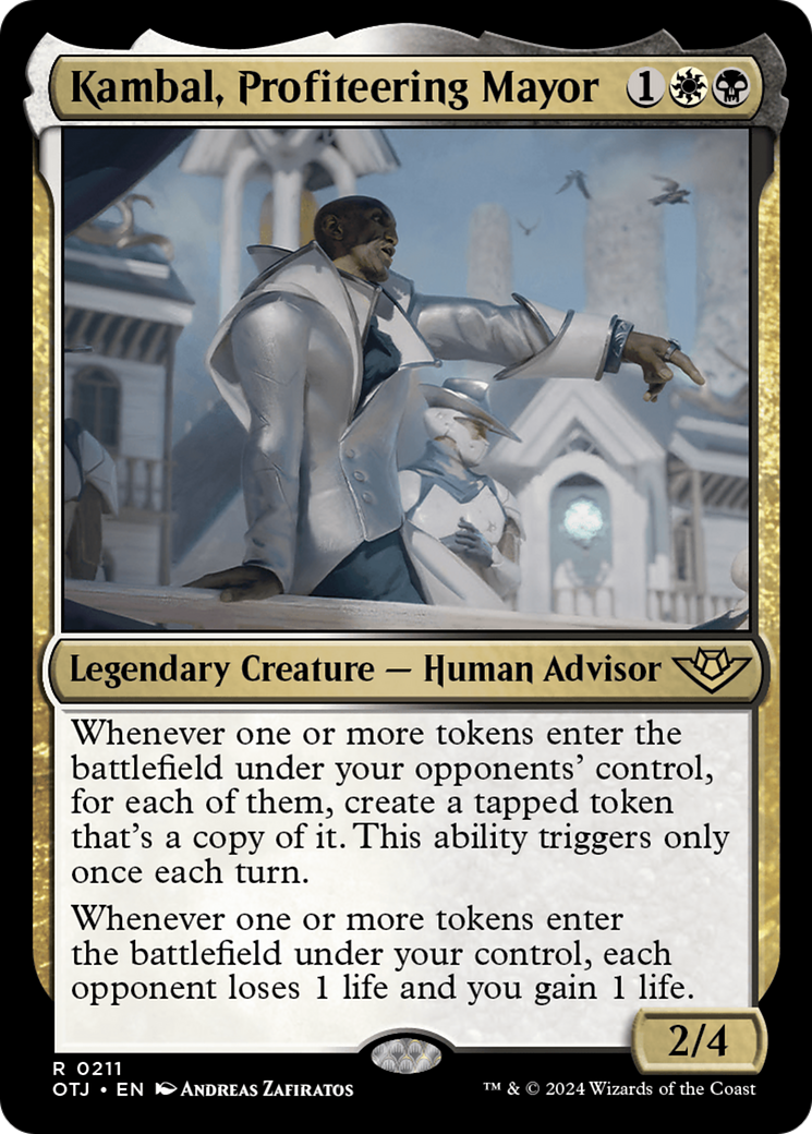 Kambal, Profiteering Mayor [Outlaws of Thunder Junction] | Good Games North