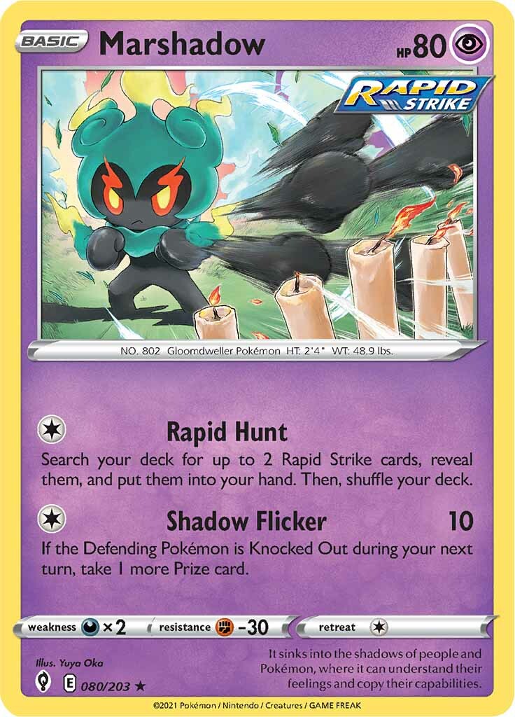 Marshadow (080/203) [Sword & Shield: Evolving Skies] | Good Games North