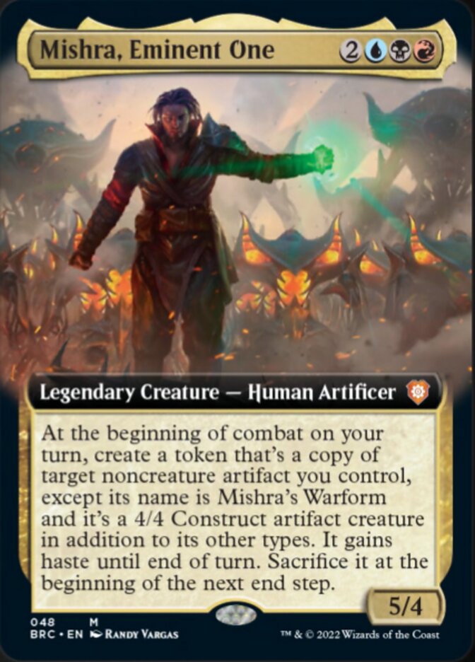 Mishra, Eminent One (Extended Art) [The Brothers' War Commander] | Good Games North