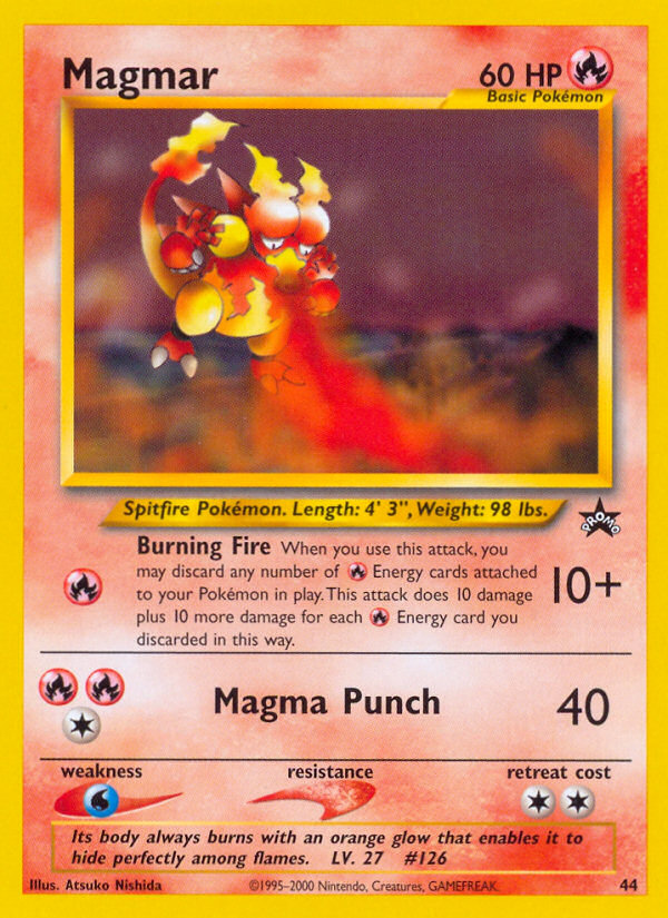 Magmar (44) [Wizards of the Coast: Black Star Promos] | Good Games North