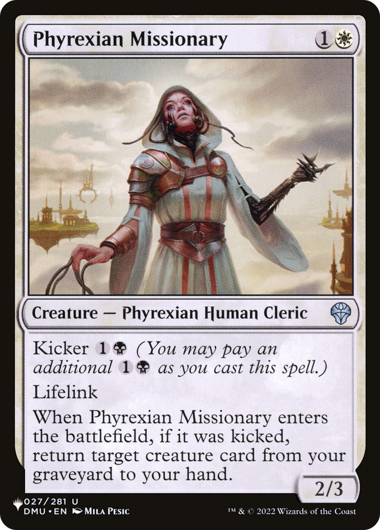 Phyrexian Missionary [The List] | Good Games North