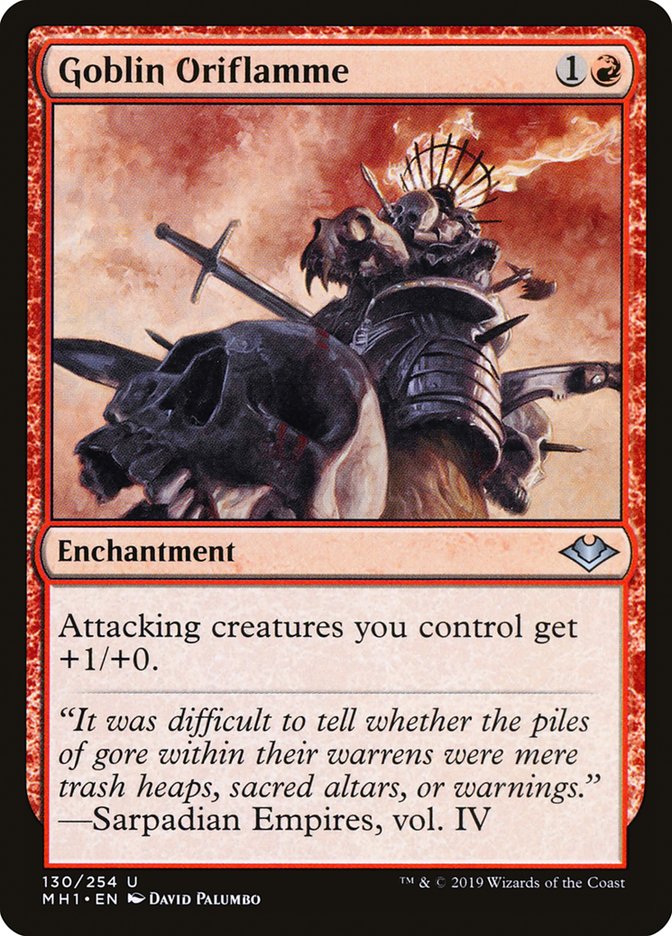 Goblin Oriflamme [Modern Horizons] | Good Games North