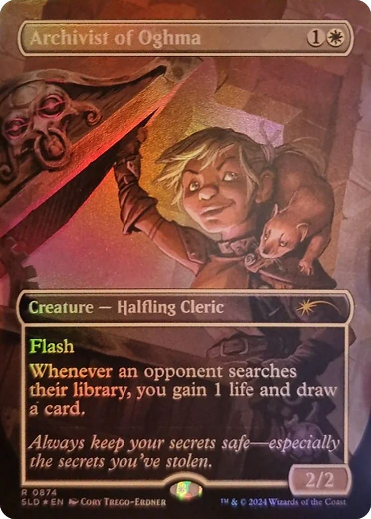Archivist of Oghma (Rainbow Foil) [Secret Lair Drop Series] | Good Games North