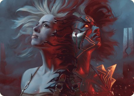 Thrill of Possibility Art Card [Phyrexia: All Will Be One Art Series] | Good Games North