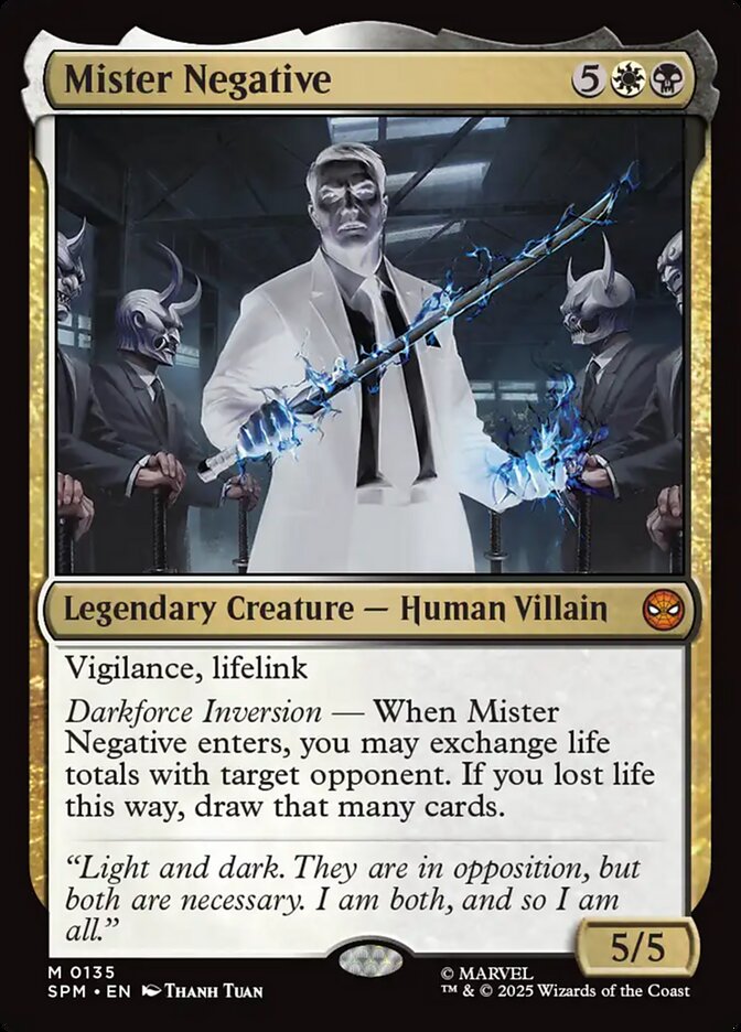 Mister Negative 135/198 (Marvel's Spider-Man)  | Good Games North