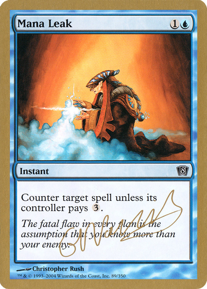 Mana Leak (Gabriel Nassif) [World Championship Decks 2004] | Good Games North