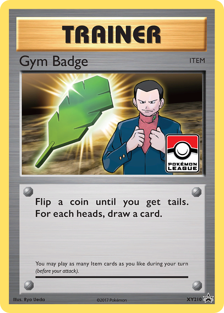 Gym Badge (XY210) (Giovanni) [XY: Black Star Promos] | Good Games North