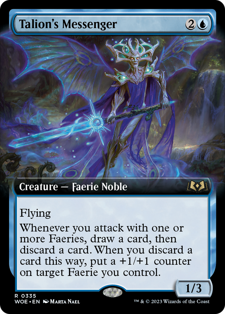 Talion's Messenger (Extended Art) [Wilds of Eldraine] | Good Games North