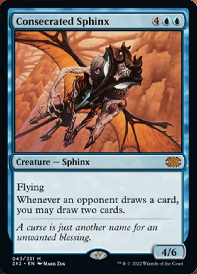 Consecrated Sphinx [Double Masters 2022] | Good Games North