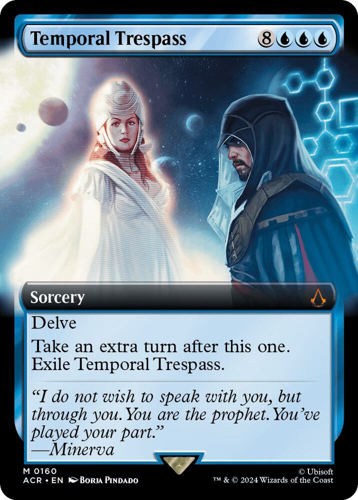 Temporal Trespass Extended Art (Universes Beyond: Assassin's Creed)  - Foil | Good Games North