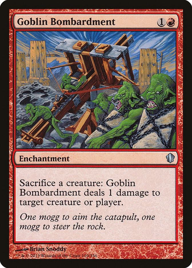 Goblin Bombardment (Commander 2013)  | Good Games North