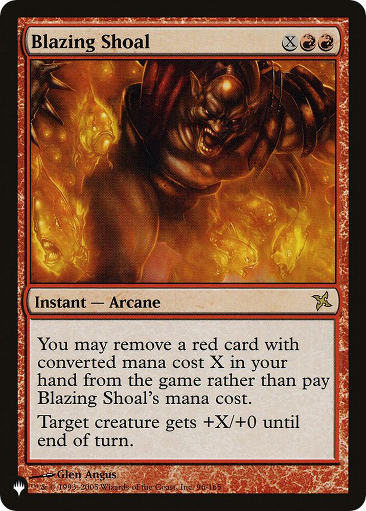 Blazing Shoal (The List Reprints)  | Good Games North