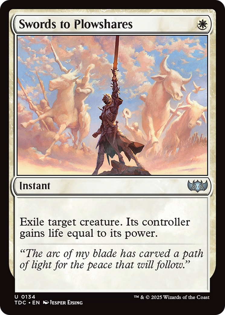 Swords to Plowshares [Tarkir: Dragonstorm Commander] | Good Games North