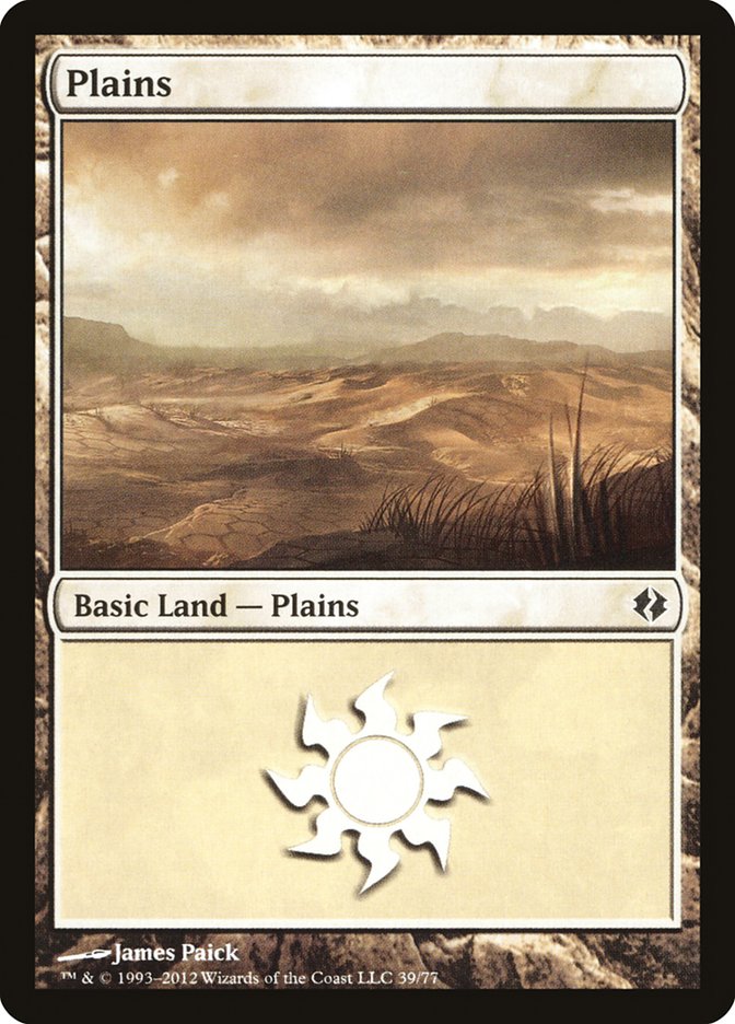 Plains (39) [Duel Decks: Venser vs. Koth] | Good Games North