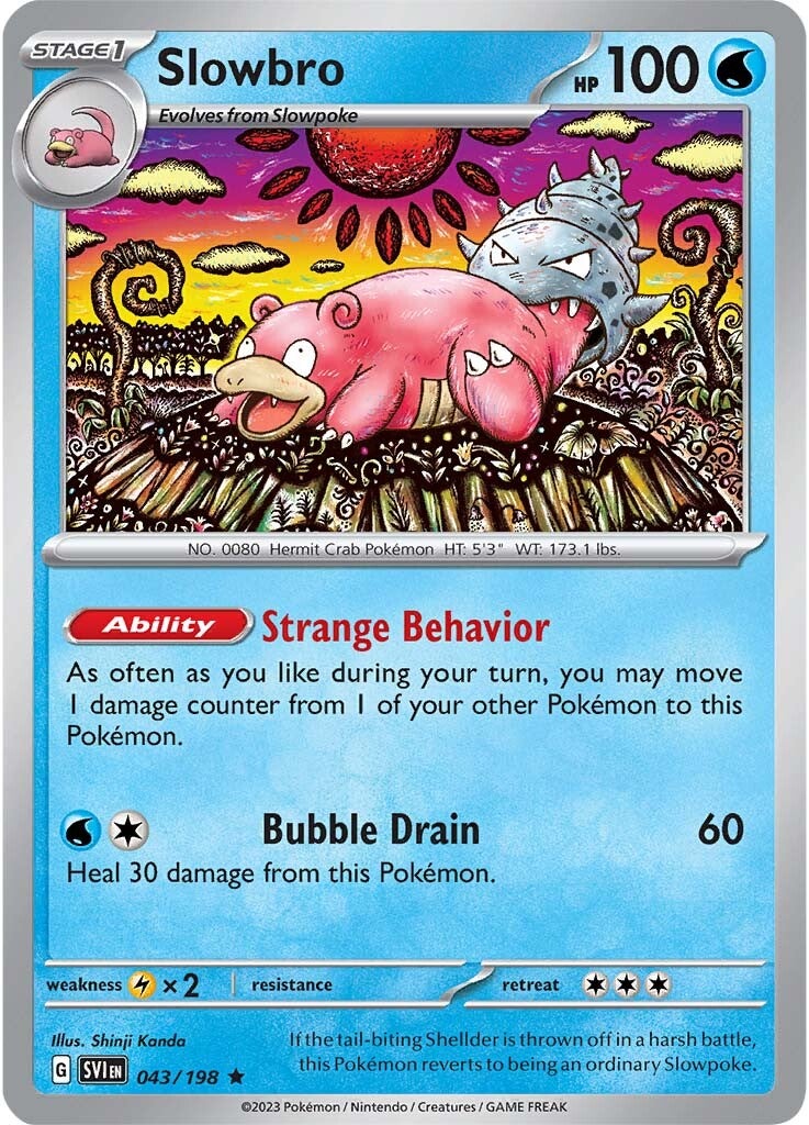 Slowbro (043/198) [Scarlet & Violet: Base Set] | Good Games North