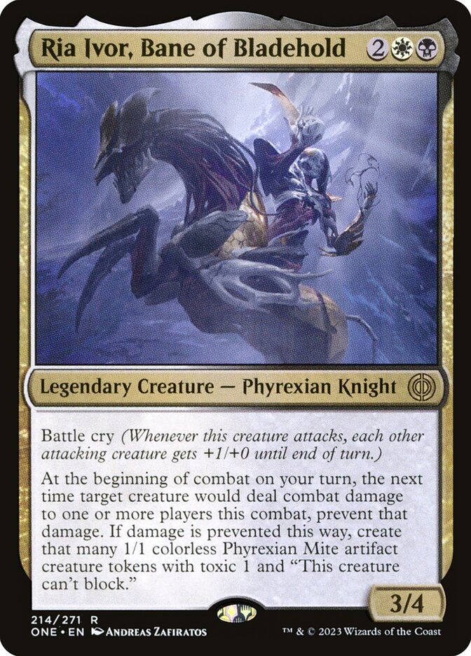 Ria Ivor Bane of Bladehold 214 (Phyrexia: All Will Be One)  - Foil | Good Games North