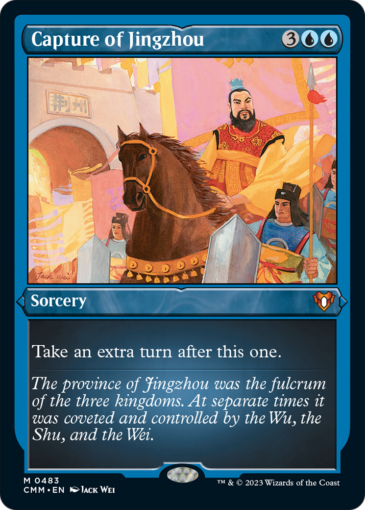 Capture of Jingzhou (Foil Etched) [Commander Masters] | Good Games North