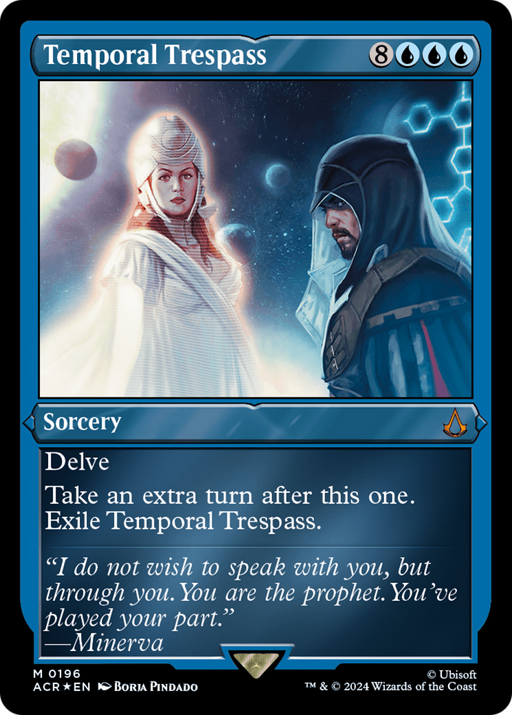 Temporal Trespass (Foil Etched) [Assassin's Creed] | Good Games North