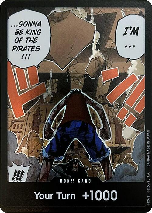 DON!! (Luffy vs Crocodile Devil Fruits Collection Vol.1)  (One Piece Promotion Cards)  - Foil | Good Games North