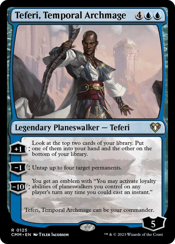 Teferi, Temporal Archmage [Commander Masters] | Good Games North