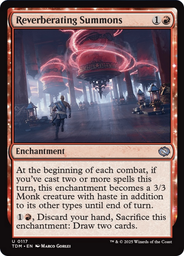 Reverberating Summons [Tarkir: Dragonstorm] | Good Games North