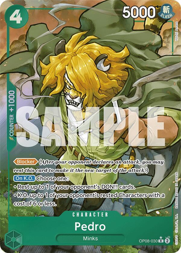 Pedro OP08-030 (Two Legends)  - Alternate Art Foil | Good Games North