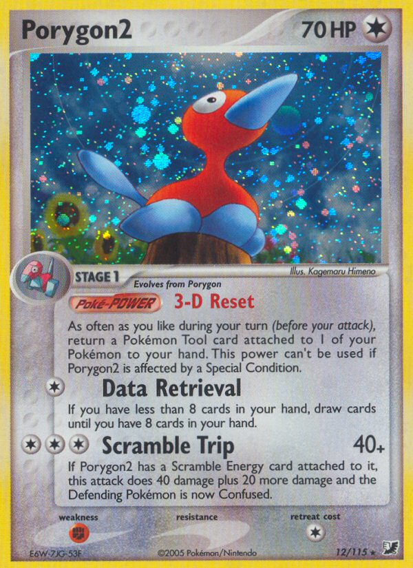 Porygon2 (12/115) [EX: Unseen Forces] | Good Games North