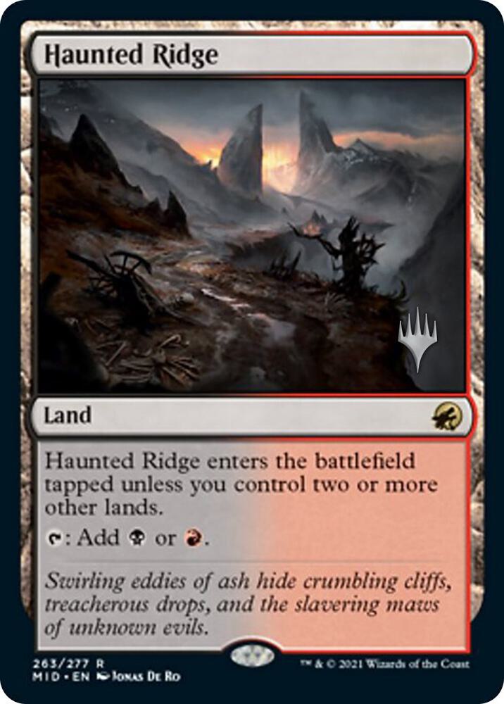 Haunted Ridge (Promo Pack: Innistrad: Midnight Hunt)  | Good Games North