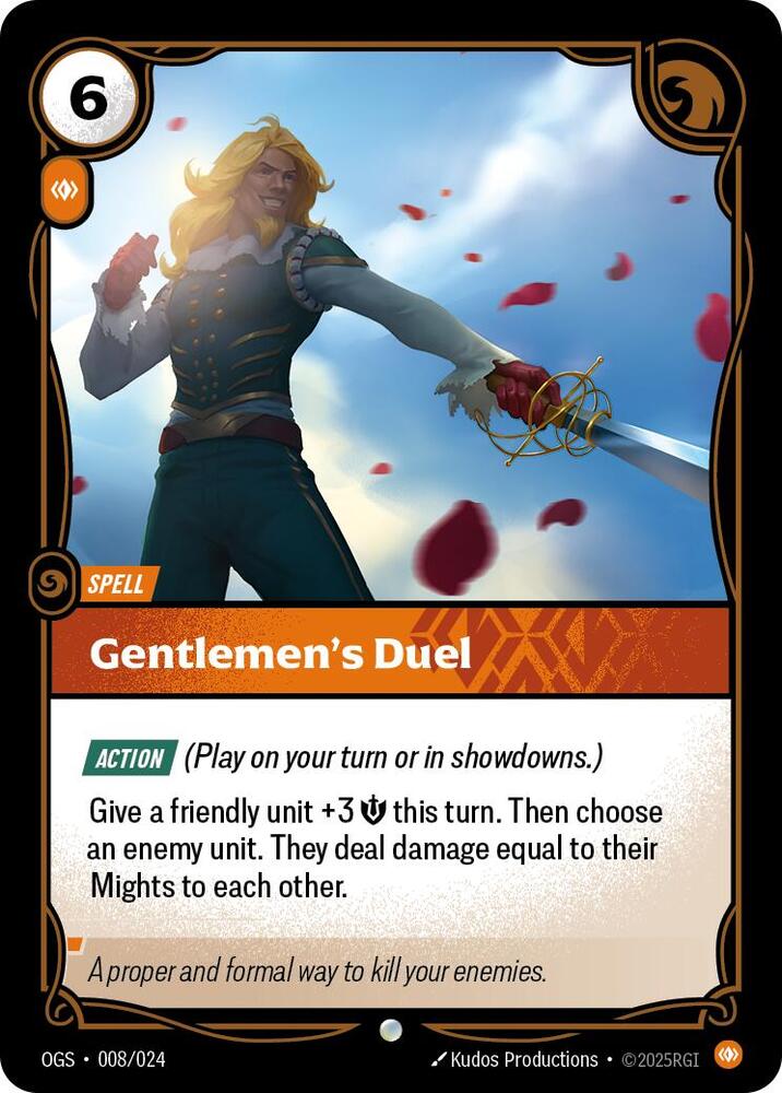 Gentlemens Duel (Origins: Proving Grounds)  | Good Games North
