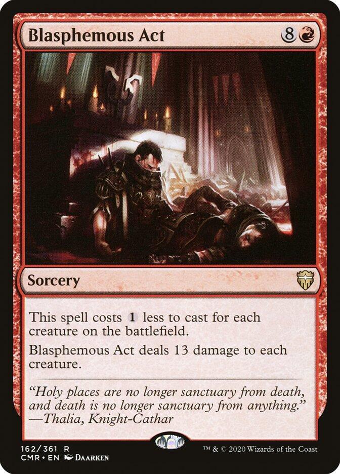 Blasphemous Act (Commander Legends)  - Foil | Good Games North
